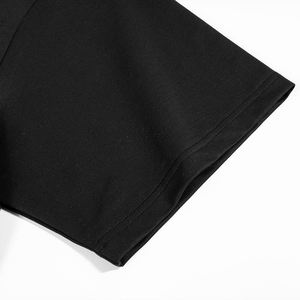 Vente en gros chaude Polyester Coton O Cou Poids lourd 260gsm Fit T-shirts Hommes Cropped Oversize T-shirt à manches courtes - Product Image 5