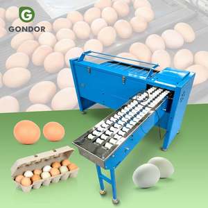 Mini clasificadora electrónica de huevos de sobremesa con clasificación y secado, con impresora - Product Image 1