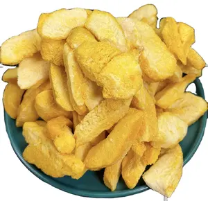Hot selling FD Peach fruits Freeze Dried Sweet Yellow Peach fruits snacks