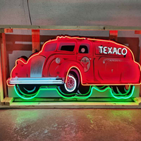 Enseigne lumineuse au néon à LED chinoise personnalisée pour l'extérieur Enseigne lumineuse décorative personnalisée pour l'extérieur en Chine à LED pour voiture
