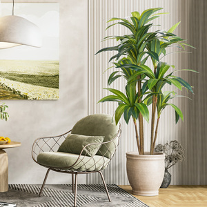 Árbol de Dracaena Artificial en Maceta, Planta Tropical Realista con Ramas Flexibles, para Interiores, Decoración para Acción de Gracias, Navidad, Bodas y Hogar - Product Image 5