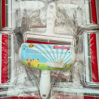 Produits pour animaux de compagnie : Meilleure vente – Brosse à poils réutilisable et autonettoyante pour chiens et chats, rouleau anti-poils pour animaux