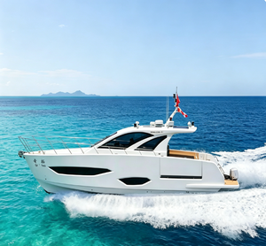 Nuevo Yate Deportivo de Lujo de 41 pies con Flybridge, Motor y Fibra de Vidrio, Certificado CE para Navegación Oceánica Estable, 2026 - Product Image 1