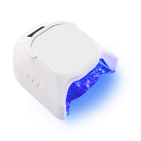 Lampu Curing profesional, mesin poles Gel Sensor otomatis pengering kuku Gel cepat 86W, lampu LED UV 4 Timer