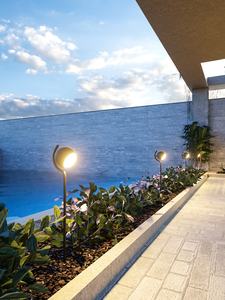 Projecteur de jardin 7W RGB en aluminium <span class=keywords><strong>LED</strong></span> IP65 étanche <span class=keywords><strong>multicolore</strong></span> pour éclairage paysager <span class=keywords><strong>extérieur</strong></span> de pelouse et de cour - Product Image 4