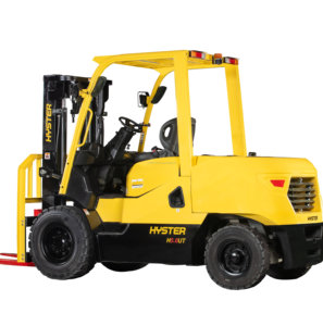 Montacargas Hyster de 3 Toneladas, 3 Metros, 3 Etapas, Diésel, Tracción en las 4 Ruedas, 1 Año de Garantía, Perfecto Estado de Funcionamiento, Montacargas Usado - Product Image 1