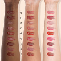 Produit populaire Marque privée Brillant à lèvres de haute qualité Offre Spéciale Rouge à lèvres liquide sans cruauté Plusieurs couleurs Brillant à lèvres végétalien à faible quantité minimale de commande