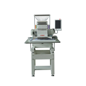 เครื่องปักคอมพิวเตอร์หัวเดียวขนาดเล็กแบบแบน พร้อมอุปกรณ์ล็อคด้าย - Product Image 1