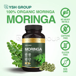 OEM Label pribadi kapsul <span class=keywords><strong>Moringa</strong></span> daun alami Protein tanaman Vegetarian <span class=keywords><strong>Moringa</strong></span> botol bubuk Label pribadi <span class=keywords><strong>Moringa</strong></span> - Product Image 3