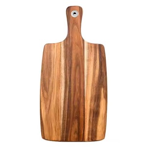 Tabla de cortar de bambú de gran tamaño madera dura exótica con superficie natural Lisa para chefs gourmet y cocineros caseros para uso en la cocina - Product Image 6