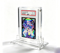 Boîtier de protection en acrylique transparent résistant aux UV avec couvercle magnétique de 12 mm d'épaisseur pour cartes gradées PSA BGS avec support en acrylique
