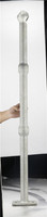 Balustrade et main courante en acier galvanisé pour balcon extérieur