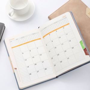 An Model 001 Custom Logo <b>A5</b> Size Personalized Hardcover Portable Promotional Notebook with Silk Screen Printing - Product Image 4