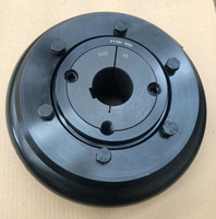 F50 F80 Flex Shaft Moteur Pompe à eau Connecteur hydraulique Fenaflex Fenner Entretoise de pneu Accouplement de pneu en caoutchouc flexible avec bride
