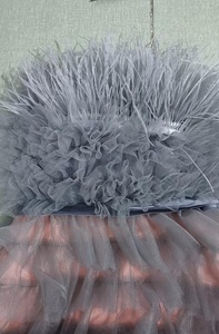 2026 Luxury Fairy Gradient <strong>Color</strong> Ombre Tulle Evening Dress Gradient Feather Crystal <strong>Ball</strong> <strong>Gown</strong> for Dubai Pre Wedding Photo Shoot - Product Image 6