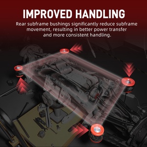 Bevinsee ỐNg Lót khung phụ phía sau nâng cấp E8X e9x cho BMW 1 3 Series khung phụ khung gầm không M - Product Image 4