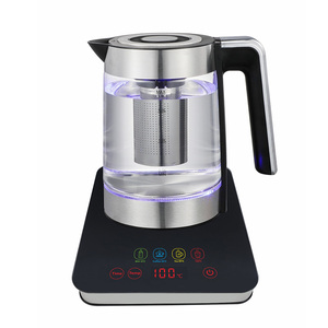 <span class=keywords><strong>Bollitore</strong></span> <span class=keywords><strong>Elettrico</strong></span> in Vetro <span class=keywords><strong>con</strong></span> Display Digitale e <span class=keywords><strong>Infusore</strong></span> Rimovibile, Mantenimento Costante della Temperatura, per Uso Domestico - Product Image 1