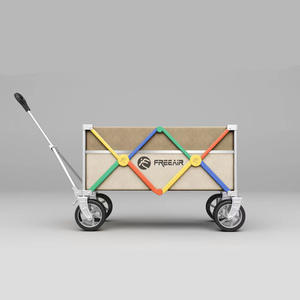 Chariot de camping pliable à quatre roues en métal Freeair, multi-couleurs, capacité de charge de 300 Jin, portable et personnalisable - Product Image 2