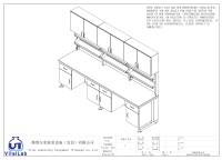 Banc de laboratoire moderne, table de travail industrielle pour laboratoire, poste de travail métallique résistant aux produits chimiques, revêtement en poudre époxy, résistant aux eaux fortement alcalines