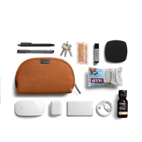 Bolsa clásica multifuncional resistente al agua, bolsa de aseo, bolsa de almacenamiento de cable de datos duradera con cremallera