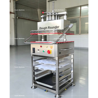 Machine à diviser et à rouler la pâte électrique en acier inoxydable pour comptoir, panneau de commande numérique, automatique pour la pâte à pain/pizza, 40-120g