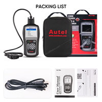 Autel ML519, escáner automotriz OBD2, herramientas de diagnóstico de coche, lector de código de fallo del motor, escáner CAN, actualización de AL319