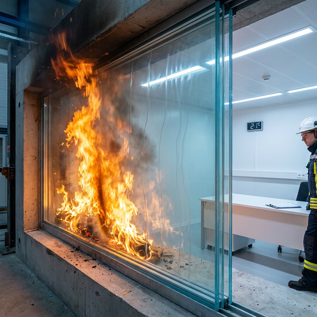 Wholesale Fire Resistant Glass Fireproof Tempered Glass 6mm 8mm 10mm Safety Toughened Glass for Partition Window Fire Door