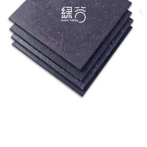 Pavimentazione in Gomma ad Alta Densità per Palestre, Assorbimento degli Urti e Riduzione del Rumore, Tappetini in Gomma da Fabbrica - Product Image 2