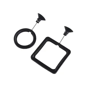 Aquarium-Schwimmfutterring: Sicherer, schwimmender Futterring für Fische in runder oder quadratischer Form aus Kunststoff für den Innenbereich - Product Image 1