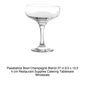 Copa de Champán Bistrot 27 cl A 13.2 cm Ø 9.5 cm Pasabahce - Product Image 2