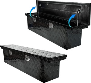 Camión Cama Almacenamiento Heavy Duty Pickup Debajo del cuerpo Caja de herramientas de aluminio para camiones con llaves de bloqueo - Product Image 1