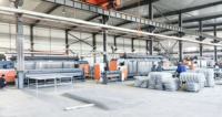 Machine à treillis métallique pour gabions de 5,6 m de largeur avec écran tactile CNC et PLC