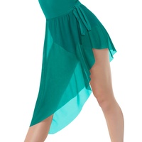 Jupe de danse classique MiDee en maille à lacets, réglable en hauteur, pour femmes adultes, sans culotte, pour la scène et l'entraînement