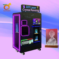 Distributeur automatique de gravures laser 3D avancées sur cristal 320DK