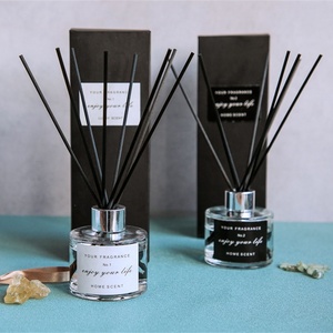 <span class=keywords><strong>Diffuseur</strong></span> de parfum de <span class=keywords><strong>maison</strong></span> en verre, 100ml, dédie aux bébés, bâtons en rotin, haute qualité, très bonne vente - Product Image 1