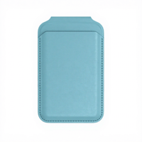 Rastreador Inteligente de Alta Calidad, Compatible con Android, Mini Etiqueta Localizadora, Porta Tarjetas de Cuero Magsafe, Rastreador de Mascotas con Color y Forma Personalizados