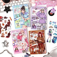 Autocollants PET créatifs style manga pour livres, haute transparence, imperméables, pour bandes dessinées - Offre Spéciale
