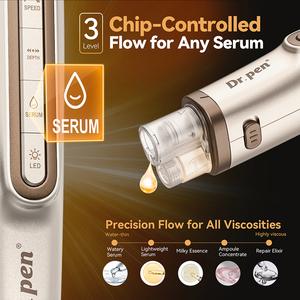 Electric Microneedle <strong>Dr</strong> <strong>Pen</strong> H6 Led Light Therapy Derma <strong>Pen</strong> 6 Speed Adjustable <strong>Microneedling</strong> <strong>Pen</strong> Mesotherapy Derma Rolling System - Product Image 2