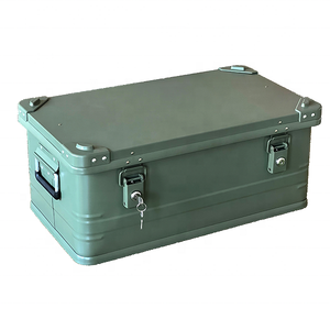 alu Aluminum transport storage case tool box camp kitchen