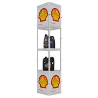 Affichage Pop-Up affichage cosmétique vitrine Led en Aluminium pour magasin de détail