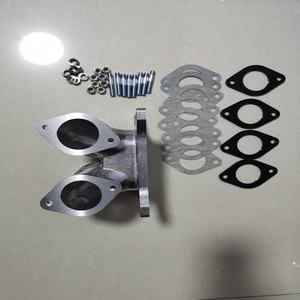 Adaptor Karburator FAJS NO M7-17-45 Twin FAJS DCOE R ke 4 Barrel untuk Holley - Product Image 3