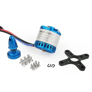 Sunnysky 980KV X2212-III/1250KV/1400KV/2450KV 3-4วินาทีมอเตอร์ไร้แปรงถ่านสำหรับเครื่องบินโดรน FPV RC