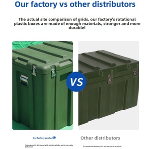 Kotak Plastik Keras Rotomolded Kapasitas 120L, Tahan Air IP67 Berkualitas Tinggi, Perlindungan Tugas Berat, Dapat Disesuaikan, Dukungan OEM ODM - Product Image 5