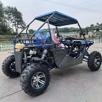 Kart de course tout-terrain 150CC et 200CC avec frein à disque, transmission par chaîne, démarrage facile, kart à essence pour adultes, buggy de plage