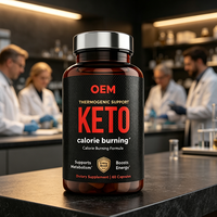 Perte de graisse abdominale, brûleur de graisse du ventre, capsules de suppléments à base de plantes Keto pour femmes adultes