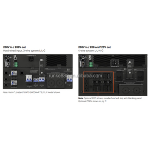 수직 전원 장비 GXT 03k00AS1105Y1 고주파 단일 입력 단일 출력 랙/타워 <span class=keywords><strong>3kVA</strong></span> 스마트 <span class=keywords><strong>UPS</strong></span> GXT5-3KL630RT2UXL - Product Image 4