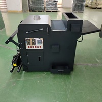 Mesin Pengering dan Penggoyang Bubuk DTF Otomatis 60CM Premium Putih Hitam Double XP600 I3200 I1600 TX800 DX5 Printer Inkjet