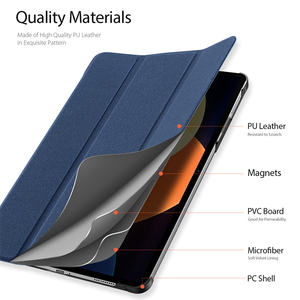<span class=keywords><strong>DUX</strong></span> DUCIS Domo materiali di qualità Cover posteriore in morbida pelle TPU antigraffio per iPad 10th 10.9 2022 Mini 5 4 6 Pro 10.5 12.9 Air 5 - Product Image 4