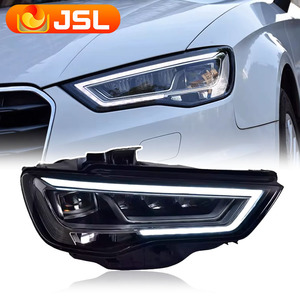 Luces de Coche para <span class=keywords><strong>Audi</strong></span> <span class=keywords><strong>A3</strong></span>, Lente de Proyector de Faro 2013-2016, Luz de Señal Dinámica, Faros LED, Luces Diurnas, Accesorios Automotrices - Product Image 1