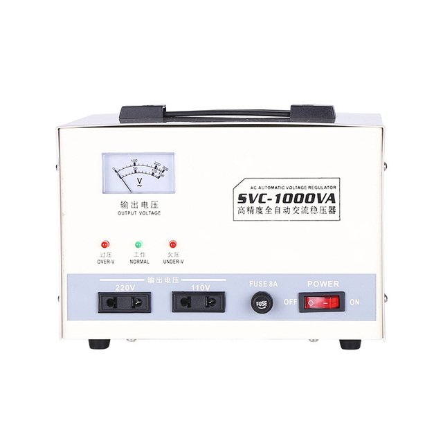 Single Phase 220V Household Voltage Stabilizer for Home Use AC Current Power Conditioner with Overvoltage Protection